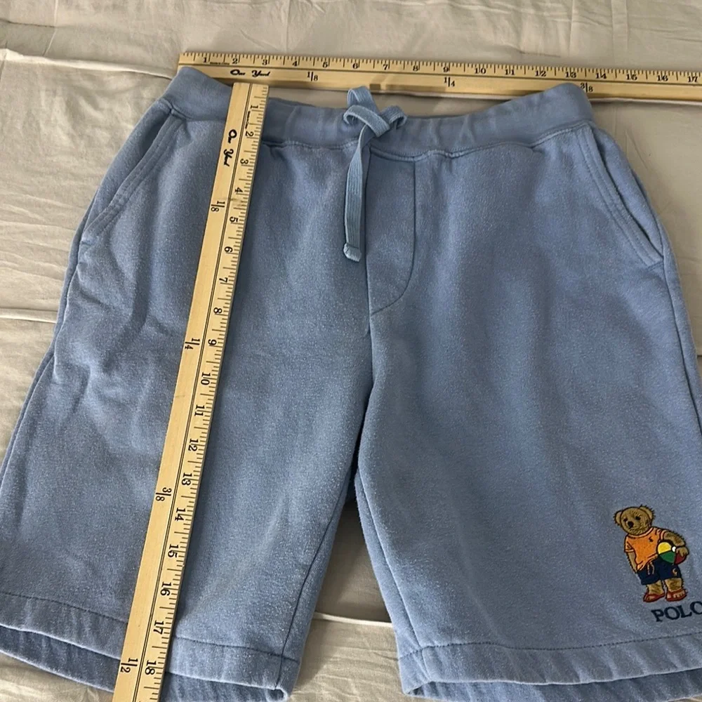 Polo by Ralph Lauren Blue Athletic Shorts with Drawstring Waistband Size SP